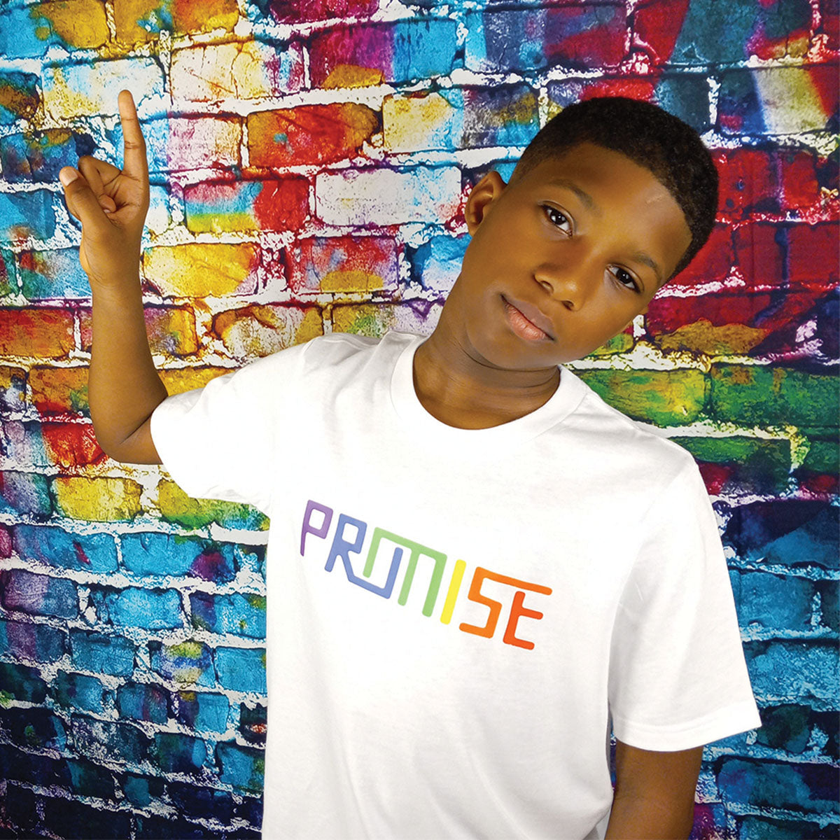 PROMISE Youth Unisex Tee - White